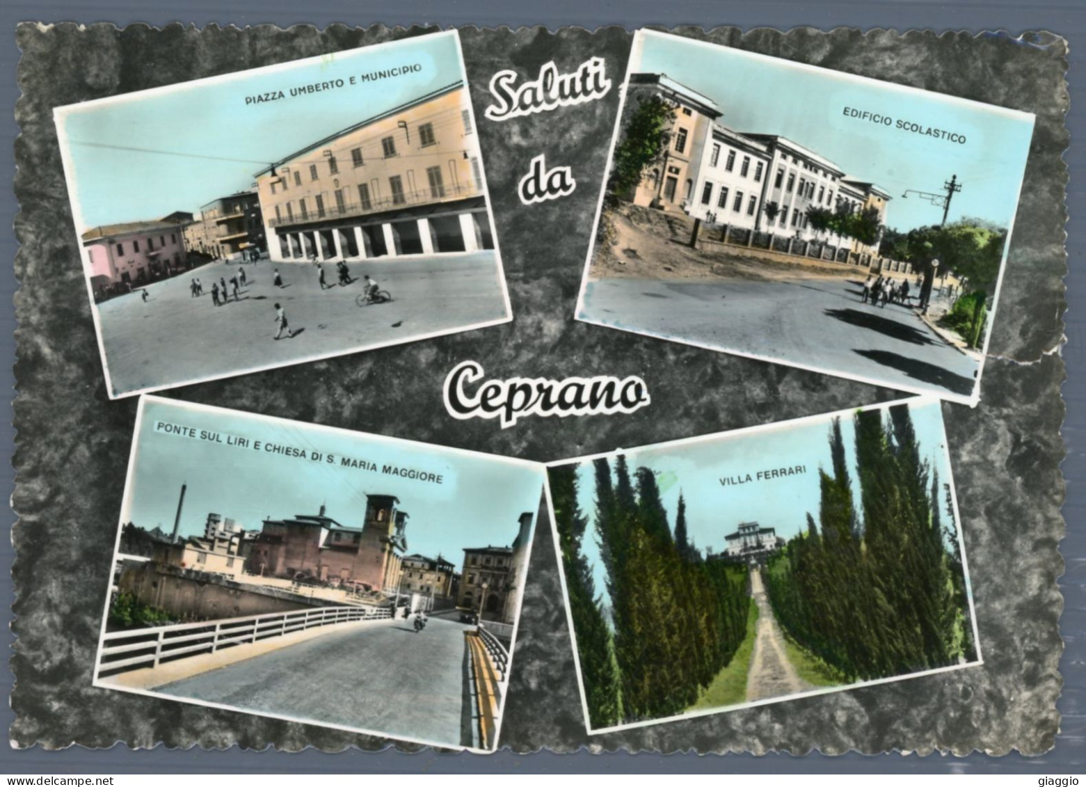 °°° Cartolina - Ceprano Vedute - Viaggiata °°° - Frosinone