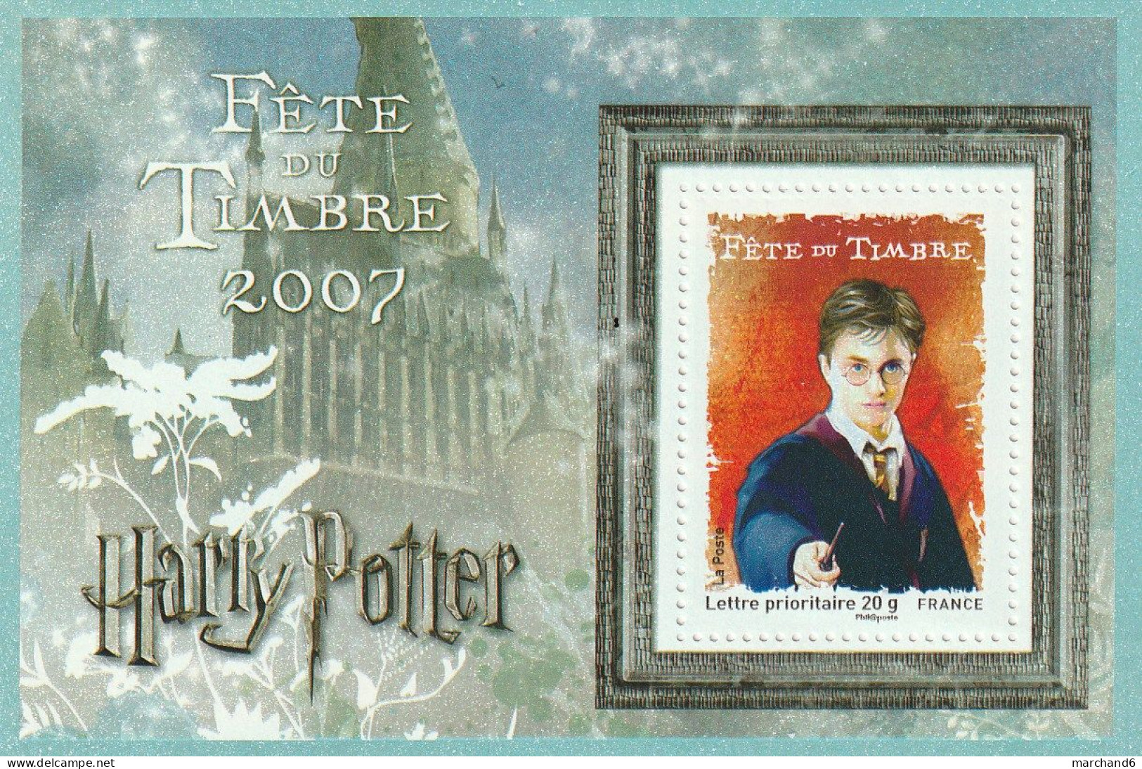 France 2007 Fete Du Timbre Harry Potter Bloc Feuillet N°106 Neuf** - Neufs