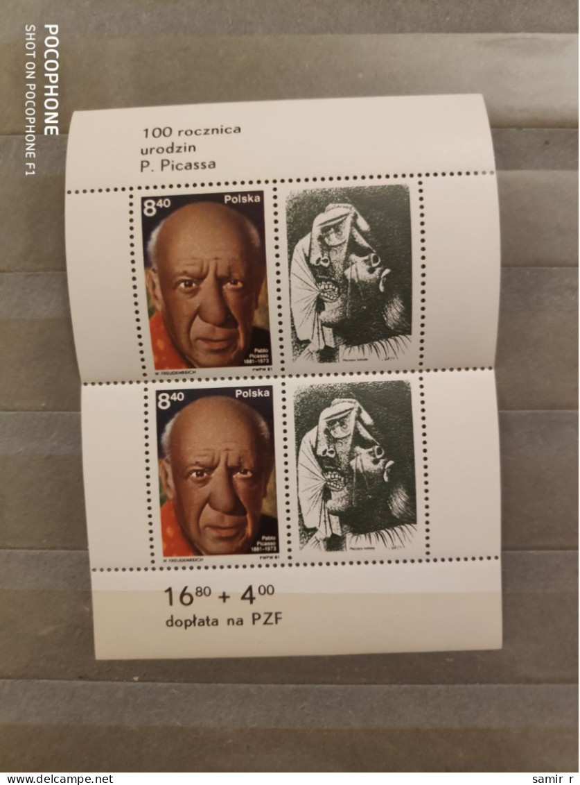 1981	Poland	Picasso 8 - Unused Stamps