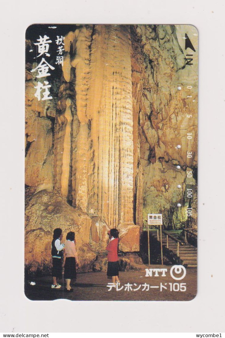 JAPAN  - Cave Interior Magnetic Phonecard - Japan