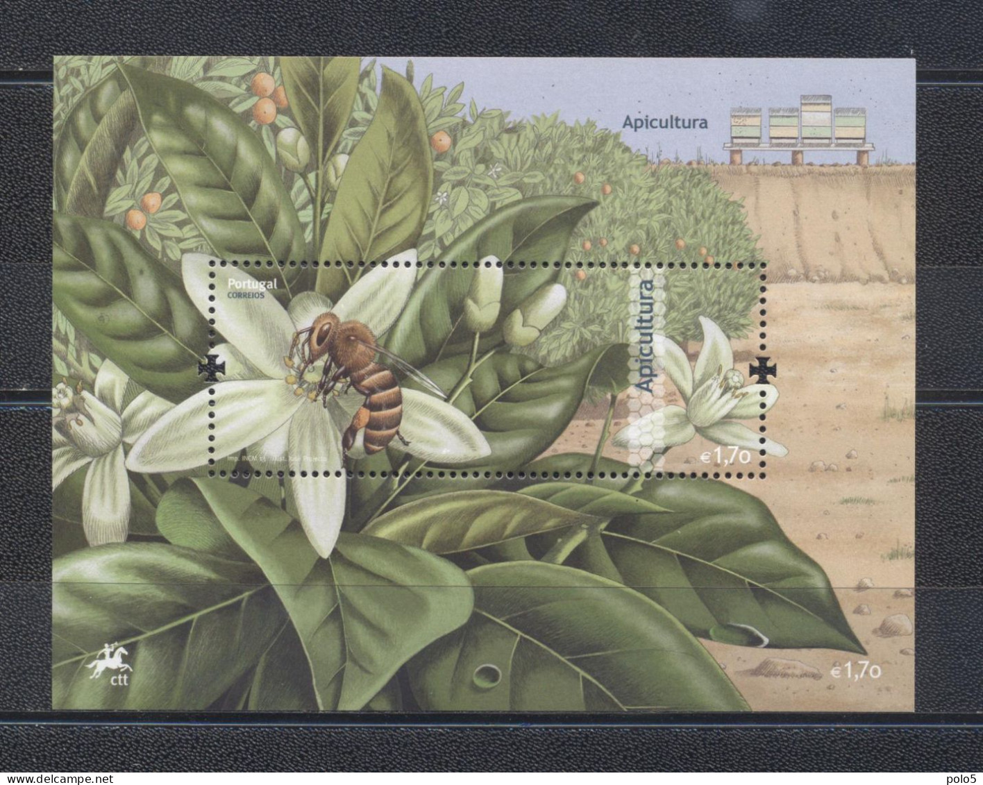 Portugal 2013- Beekeeping M/Sheet - Unused Stamps