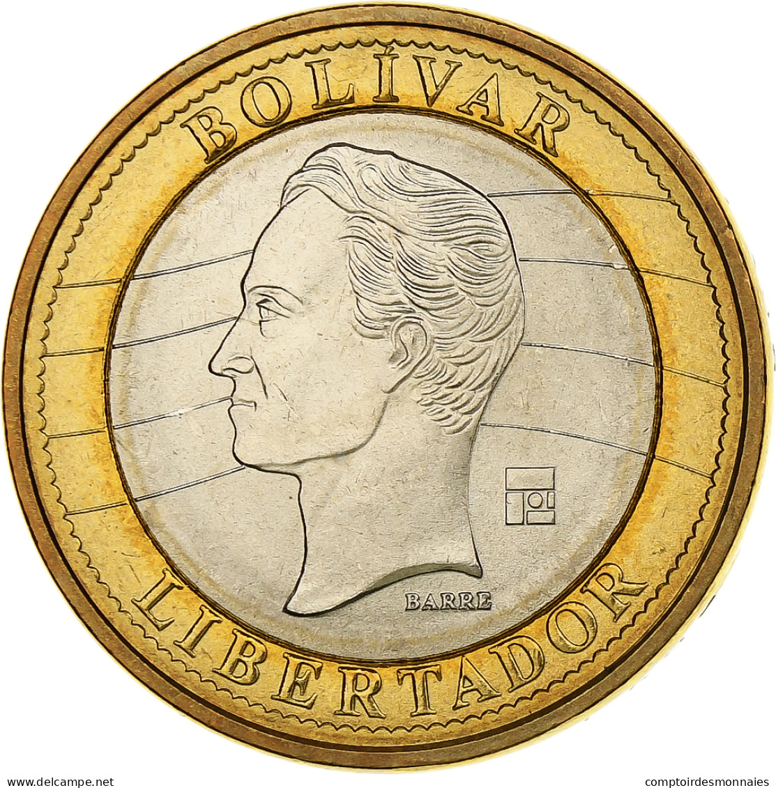 Venezuela, Bolivar, 2007, Bimétallique, SPL+, KM:93 - Venezuela