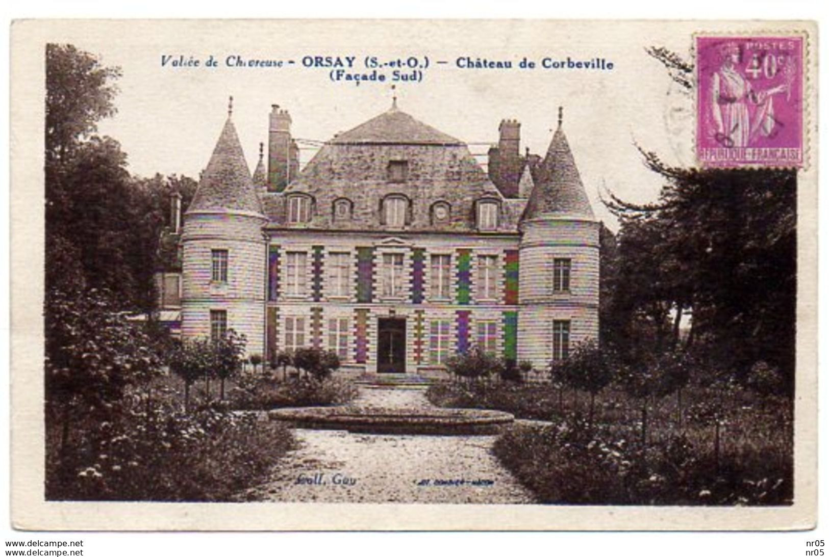 91 - ORSAY  ( Essonne )  - Chateau De Corbeville ( Façade Sud ) - Orsay