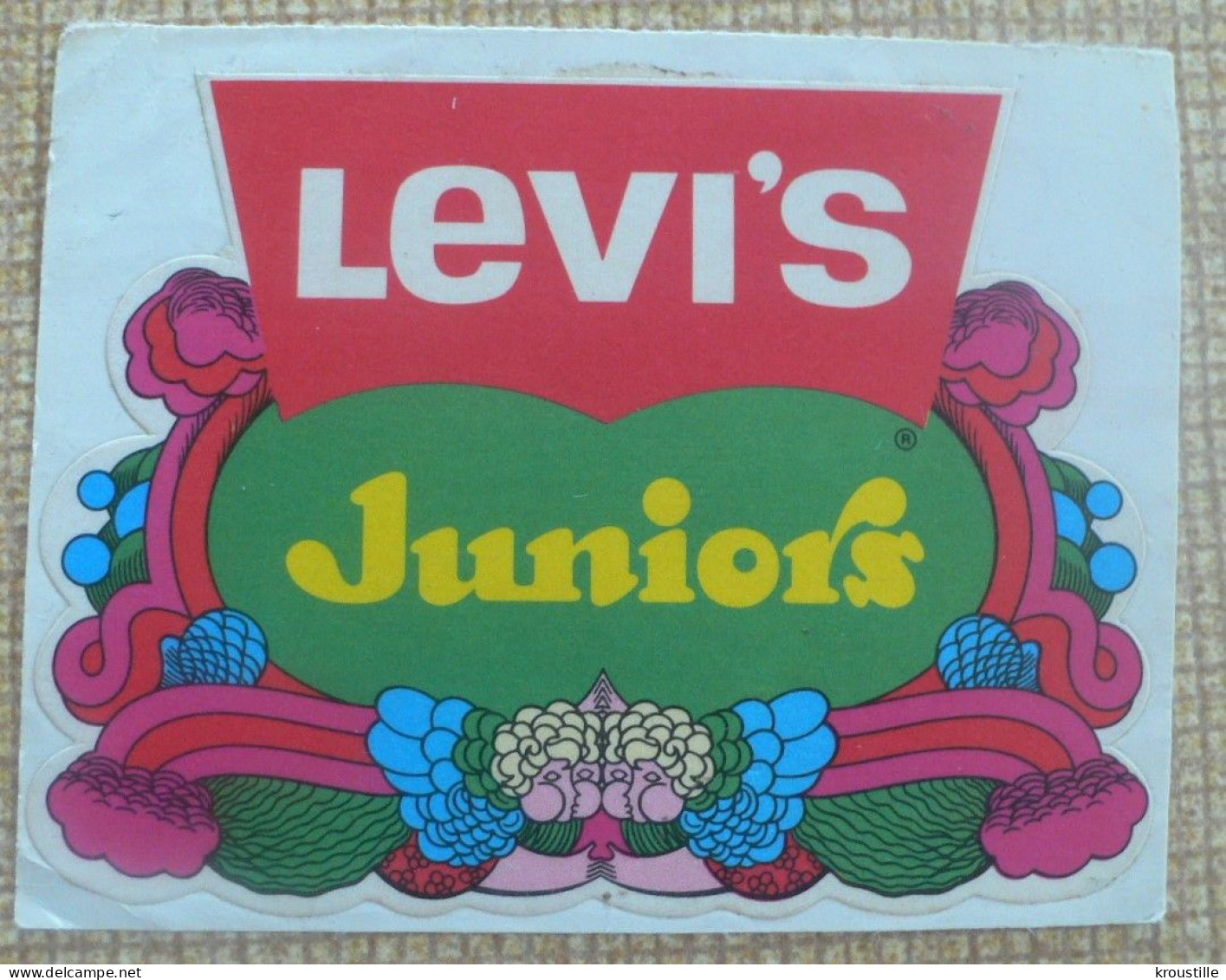 AUTOCOLLANT LEVI'S JUNIOR'S - MODE - Autocollants