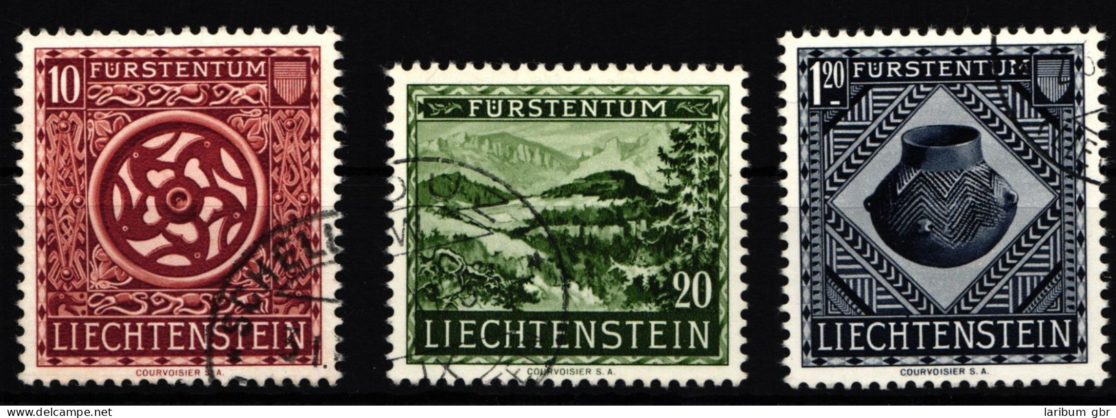 Liechtenstein 319-321 Gestempelt #HR682 - Autres & Non Classés