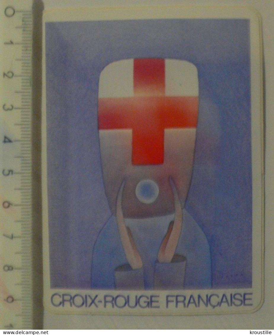 AUTOCOLLANT CROIX-ROUGE FRANCAISE - Stickers