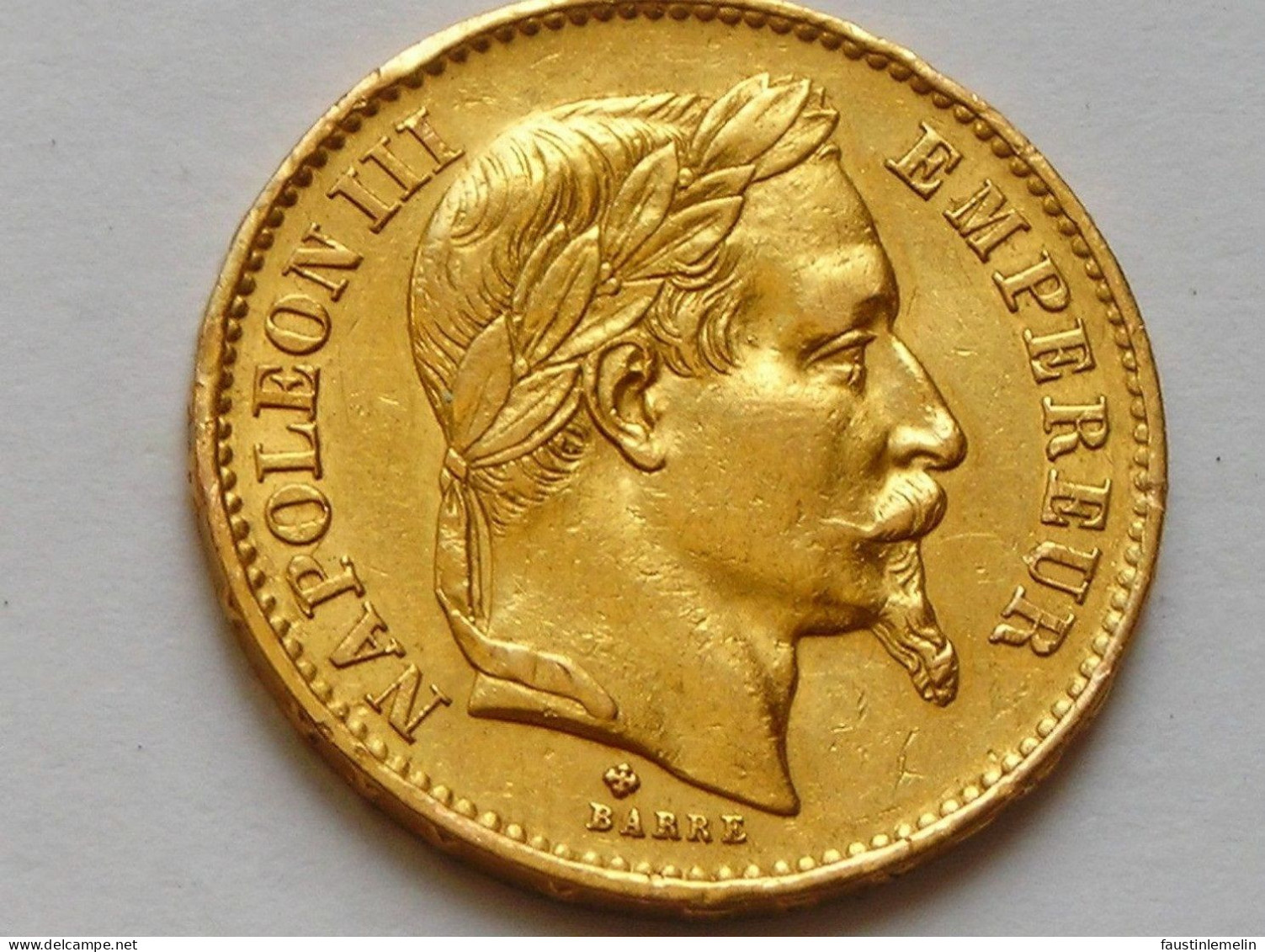 Très Belle Pièce De 20 F OR De NAPOLEON III De 1869 BB SUP - 20 Francs (goud)