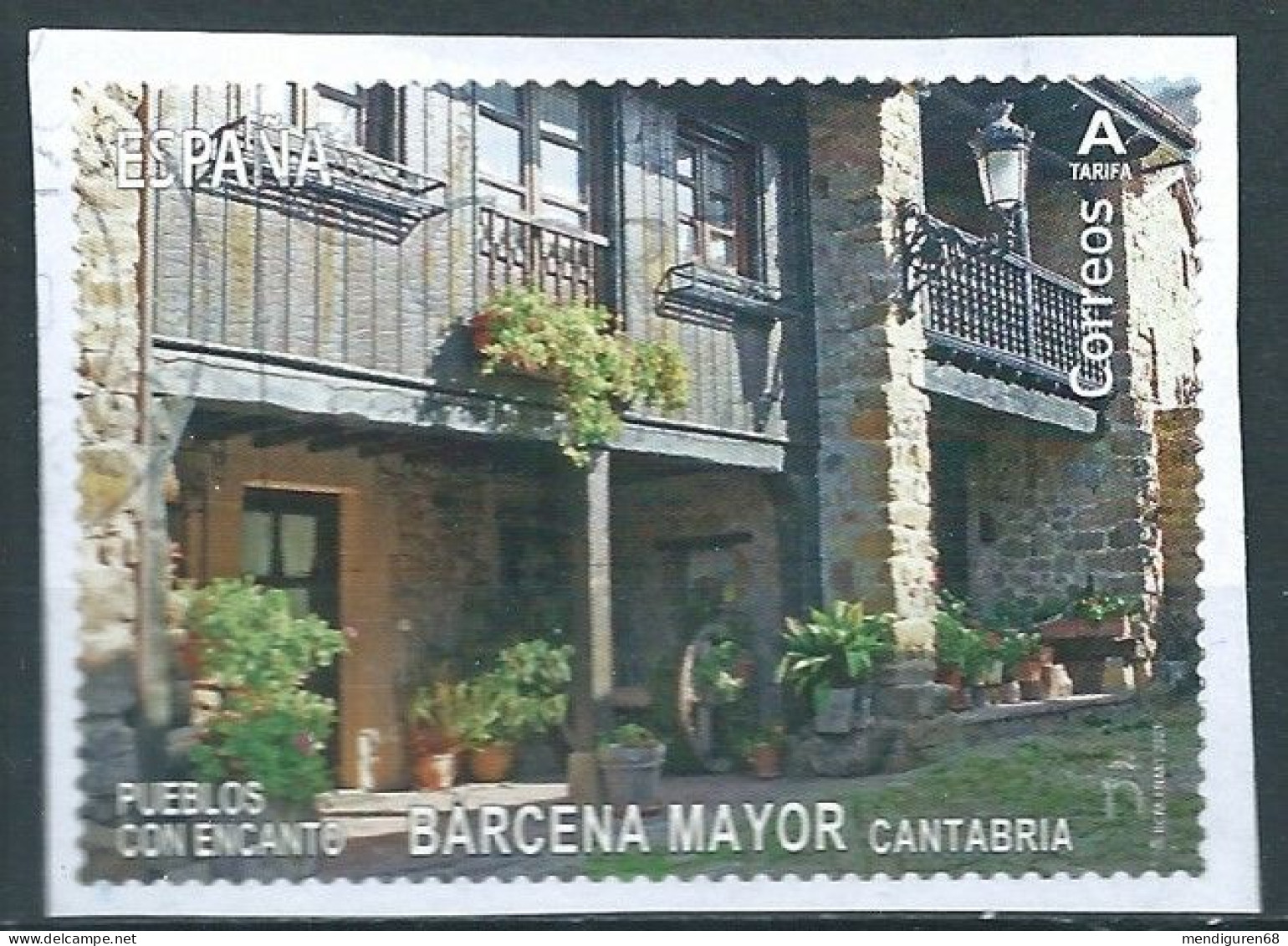 ESPAGNE SPANIEN SPAIN ESPAÑA 2021 CARNET VILLAGES WITH CHARMAIN BARCENA MAYOR(CANTABRIA) ED 5459 MI 5508 YT 5213 SC 4494 - Used Stamps