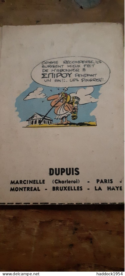 Alertogas Et Le Marathon Mini Récit 165 HUBUC Dupuis 1963 - Editions Originales (langue Française)