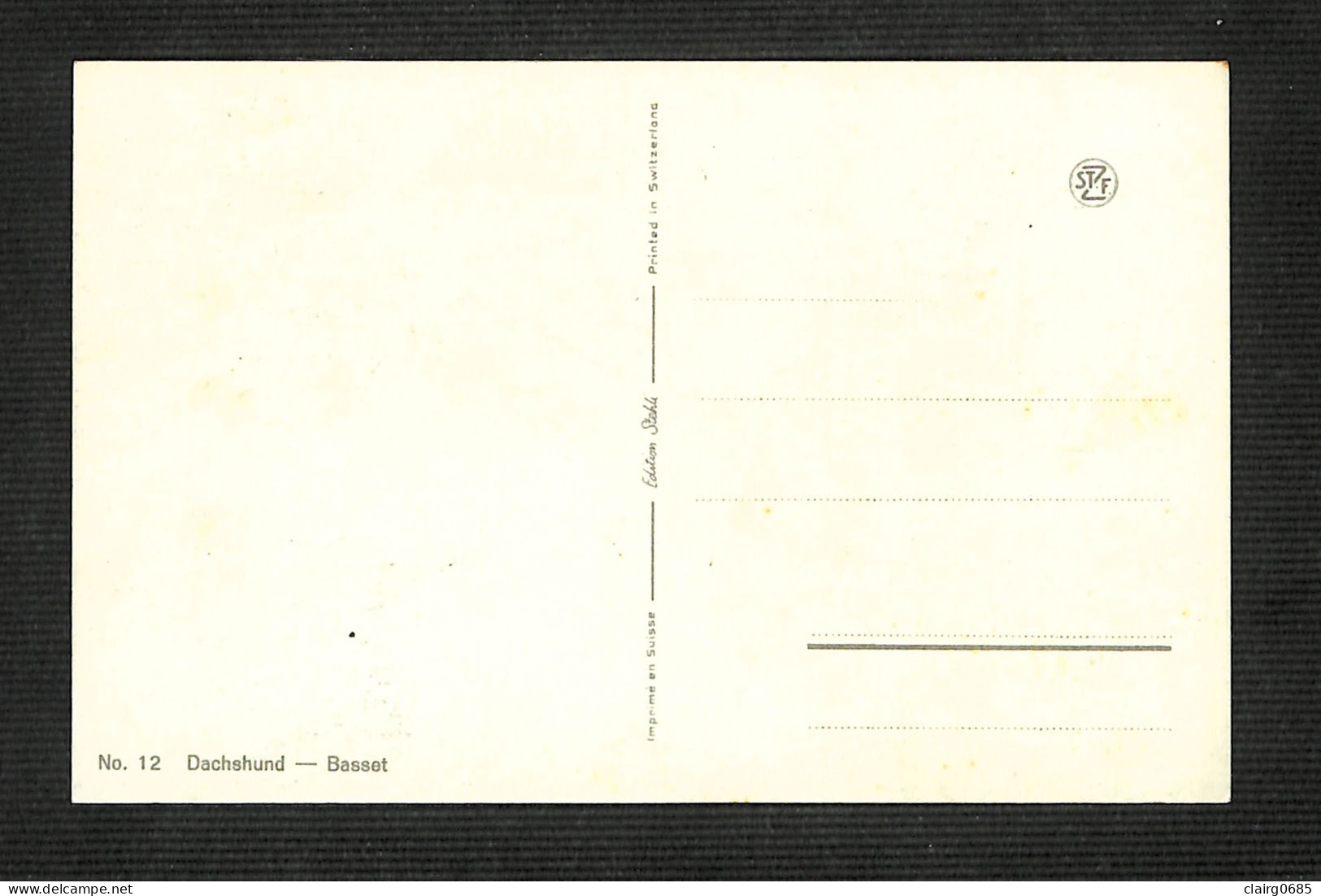 LUXEMBOURG - Carte MAXIMUM 1961 - Protection Des Animaux - Basset - Maximumkarten