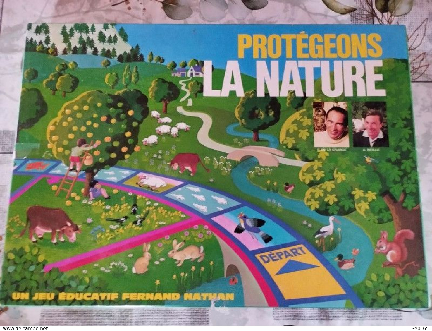 Jeu De Société Protégeons La Nature - Editions Fernand Nathan (1975) - Autres & Non Classés