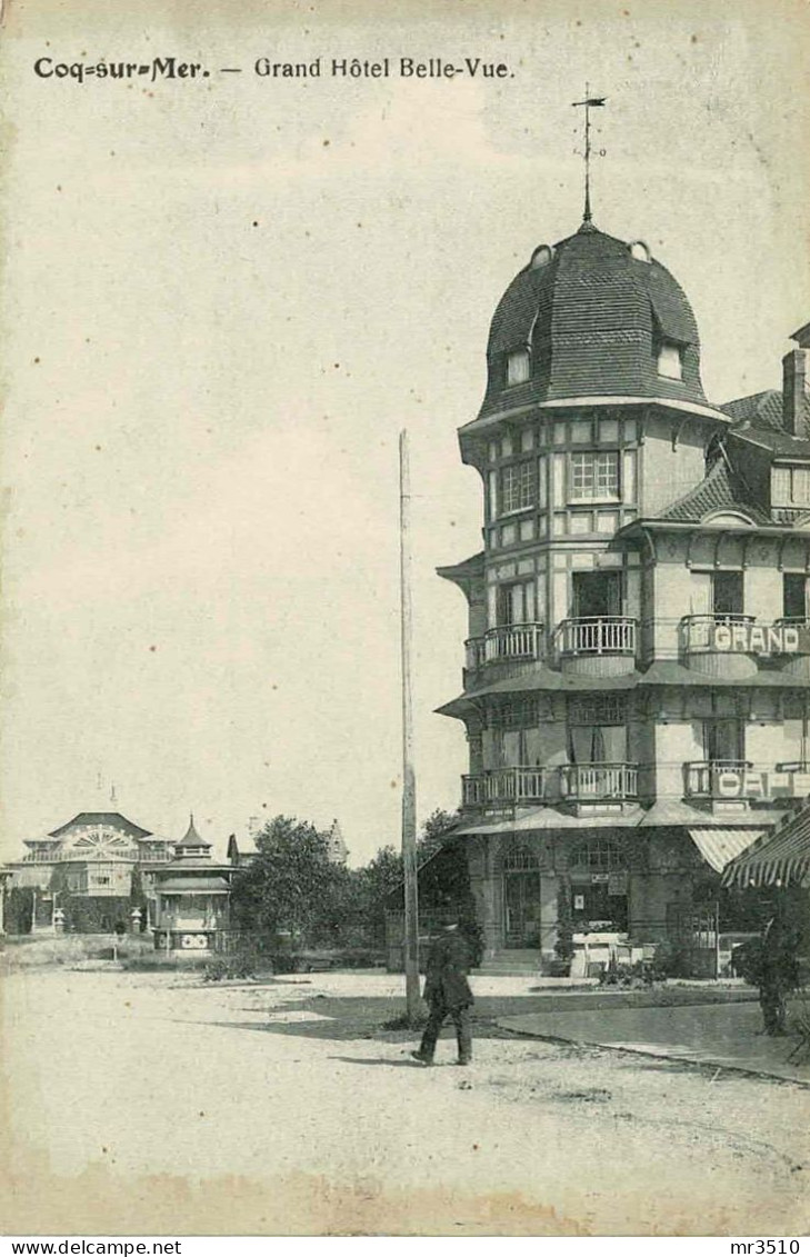 Coq-sur-Mer - Grand Hôtel Belle-Vue - 1922 - De Haan