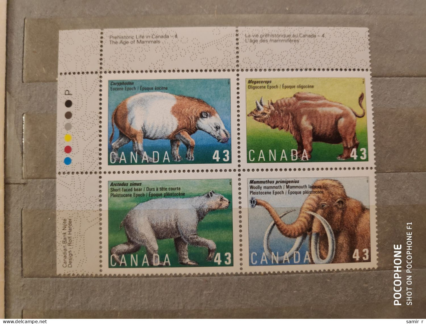 Canada	Animals 9 - Unused Stamps