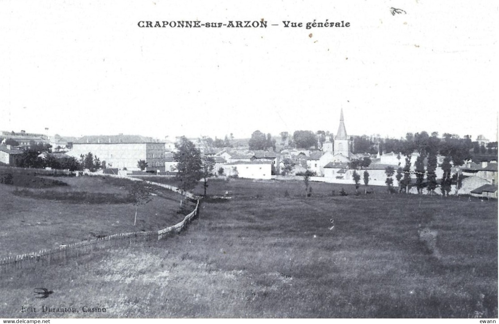 CPA - Craponne-sur-Arzon - Vue Générale - Craponne Sur Arzon