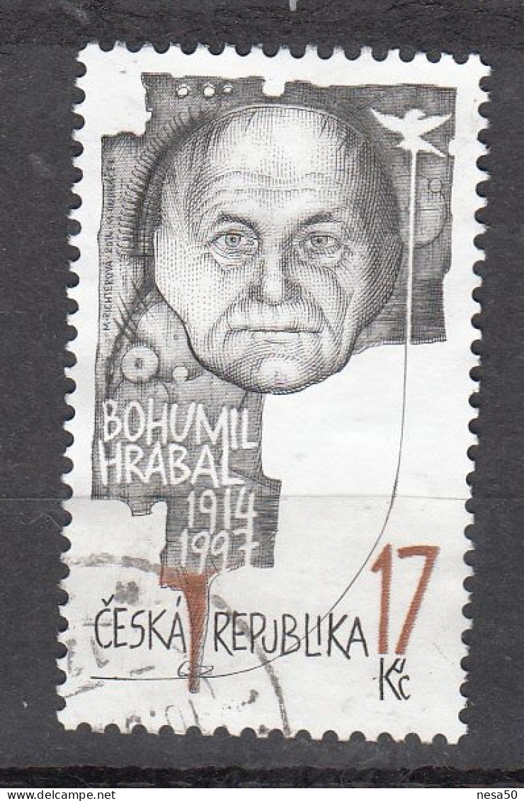 Ceska 2014 Mi Nr 800 , Bohumil Hrabal - Gebraucht