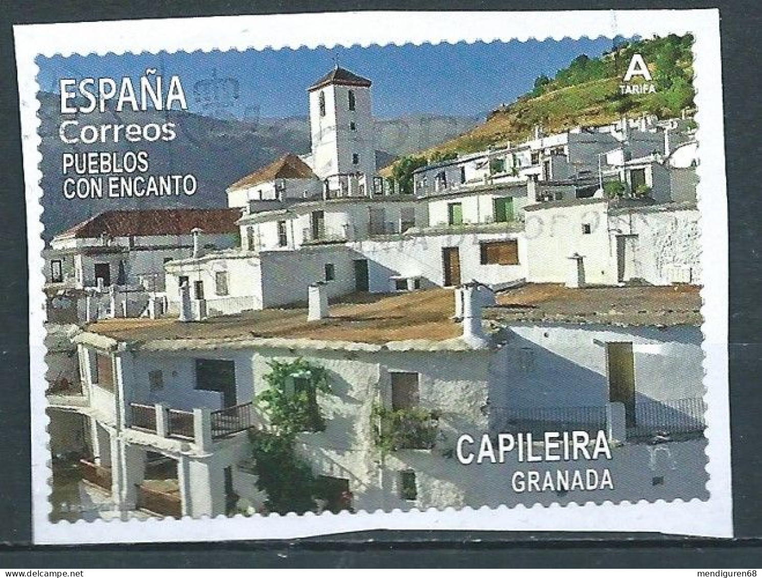 ESPAGNE SPANIEN SPAIN ESPAÑA 2021 CARNET VILLAGES WITH CHARMAIN CAPILEIRA (GRANADA) USE ED 5460 MI 5509 YT 5214 SC 4494 - Gebraucht