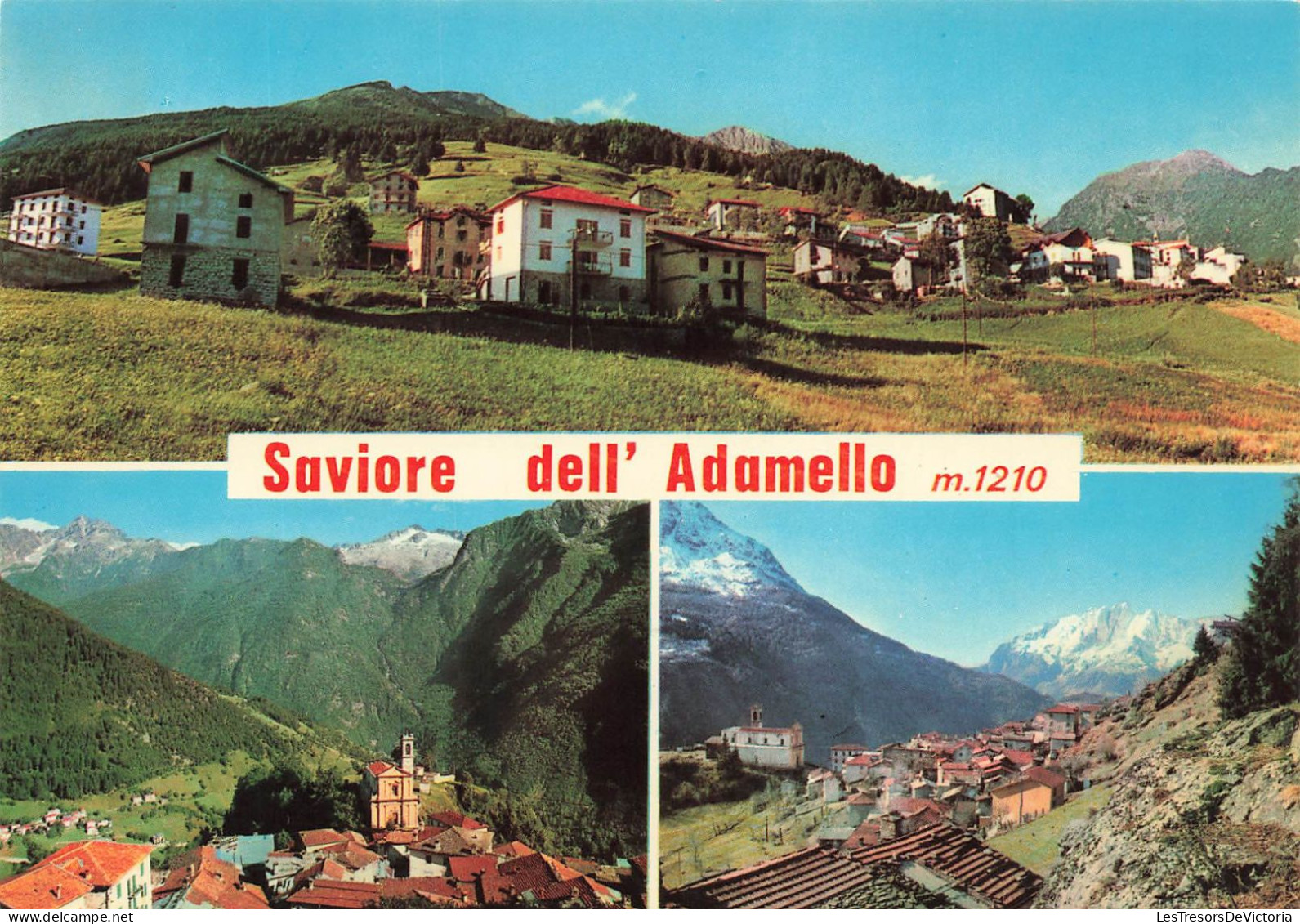 ITALIE - Adamello - Saviore Dell'Adamello - Colorisé - Carte Postale - Autres & Non Classés