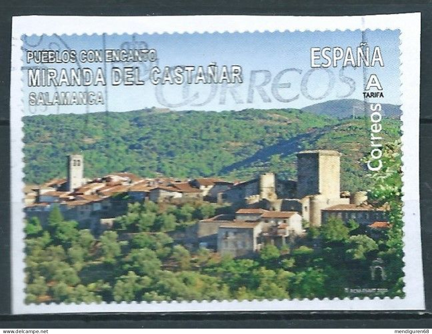 ESPAGNE SPANIEN SPAIN ESPAÑA 2021 CARNET VILLAGES WITH CHARMAIN MIRANDA DEL CASTAÑAR(SALAMANCA) ED 5461 MI 5510 YT 5215 - Used Stamps