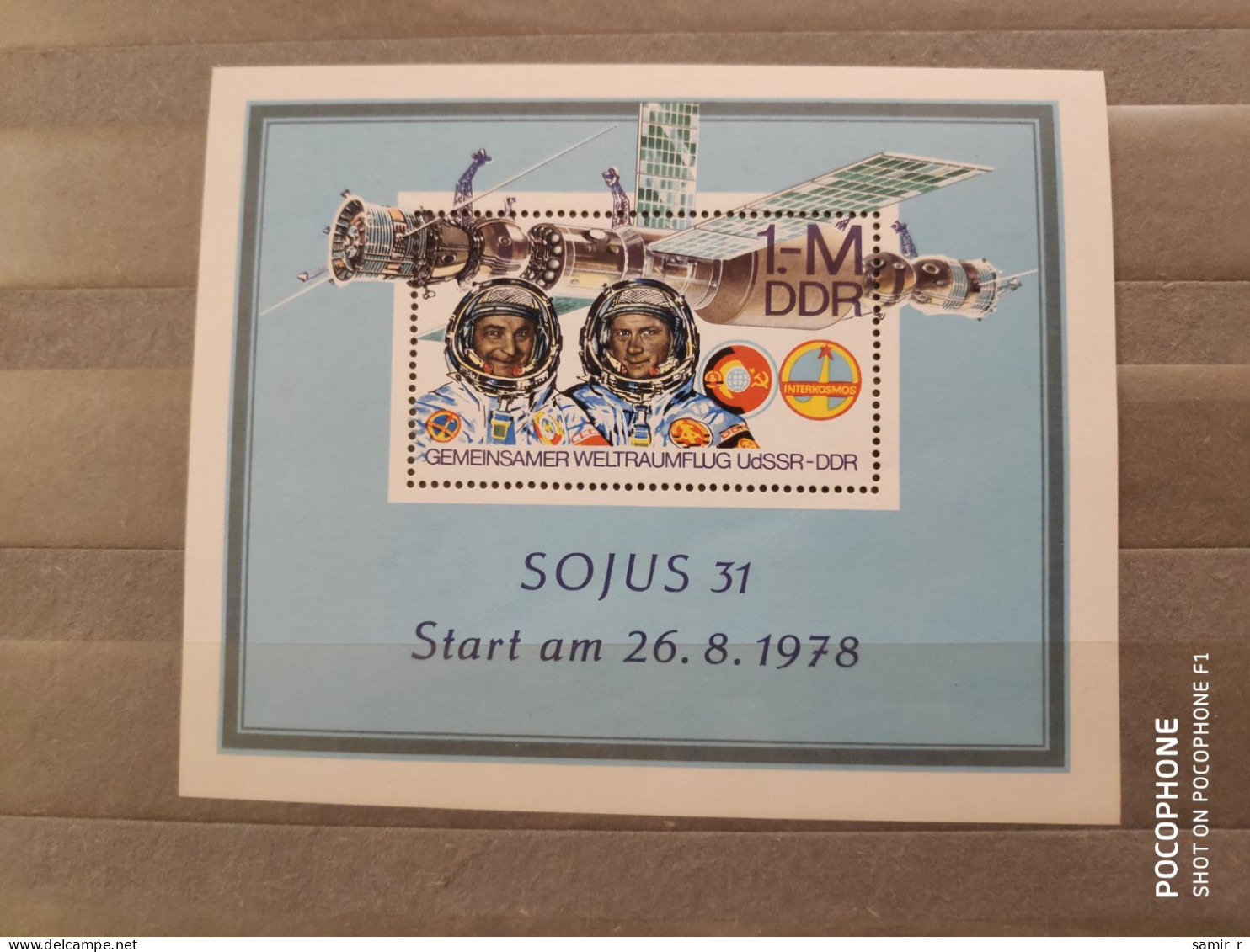 1978	Germany	Space 9 - Unused Stamps