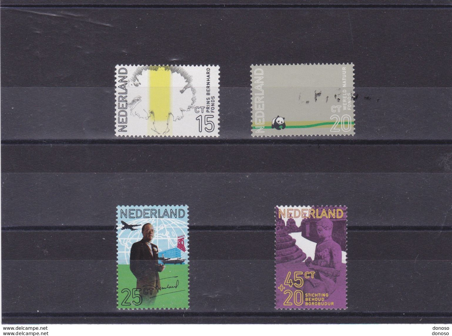 PAYS BAS 1971 PRINCE BERNHARD Yvert 934-937, Michel 965-968 NEUF** MNH Cote 5,50 Euros - Unused Stamps