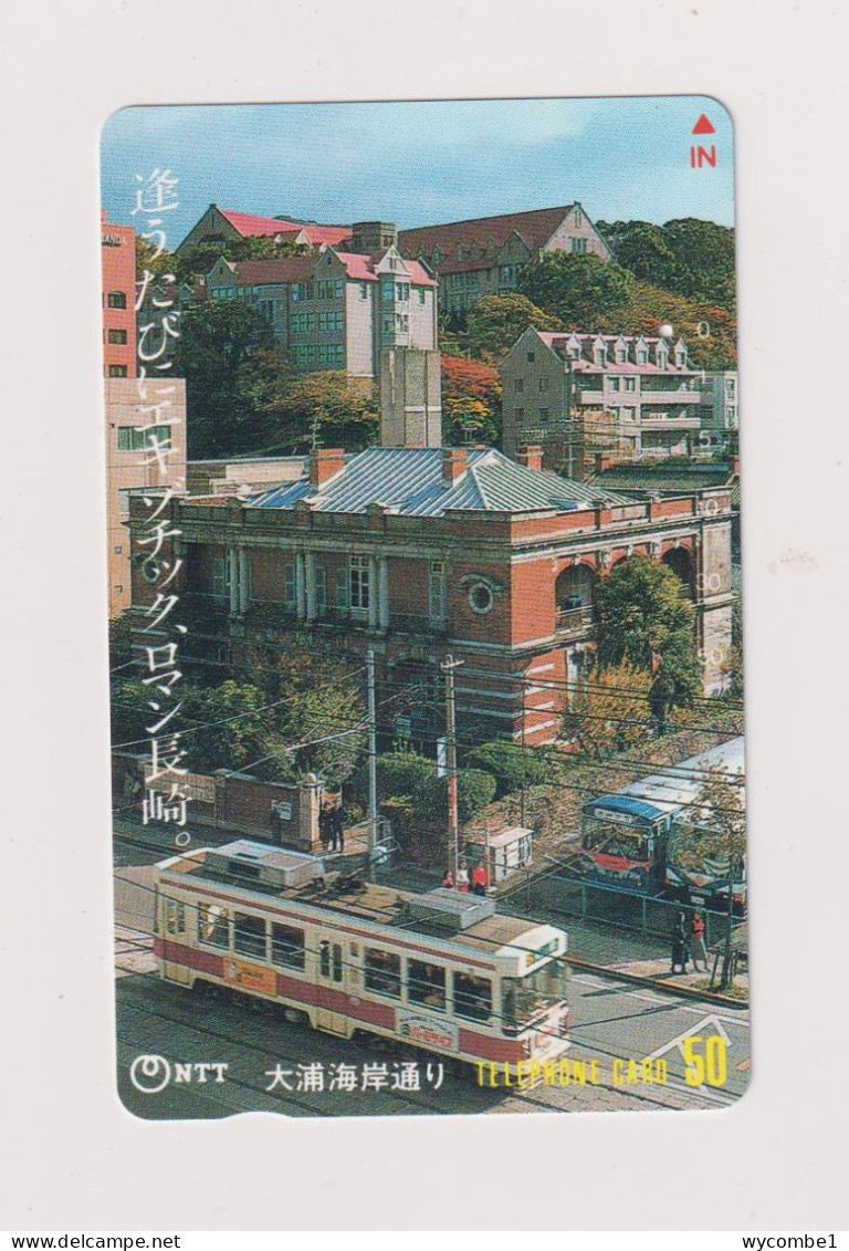 JAPAN  - Tram Magnetic Phonecard - Japon