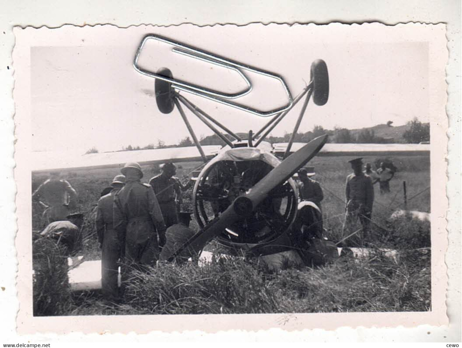 PHOTO  AVIATION AVION ACCIDENT WESTLAND WALLACE - Luftfahrt