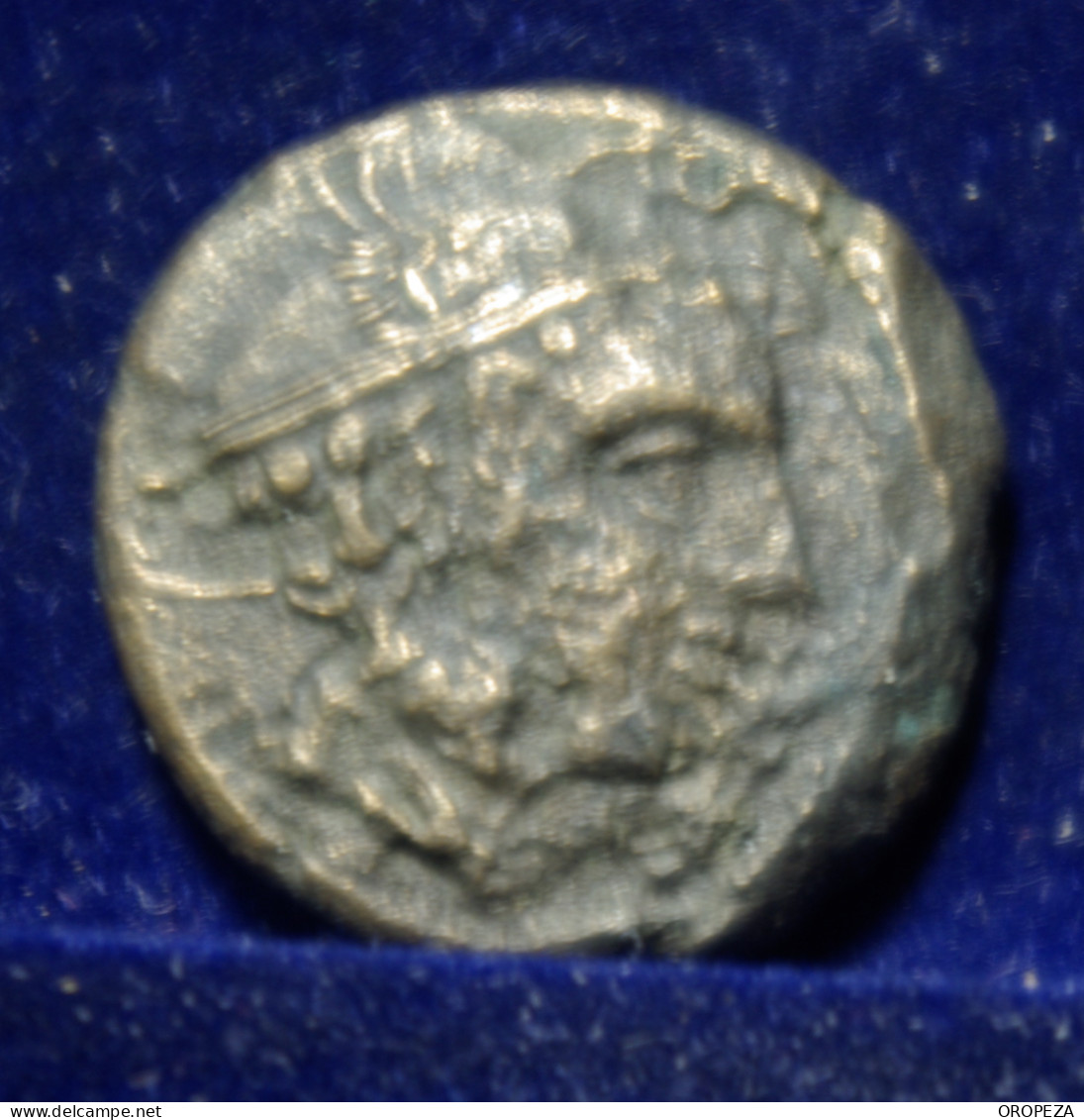 101  -  MUY  BONITA  UNCIA  DE  JANO -  MERCURIO  - MBC - Republiek (280 BC Tot 27 BC)