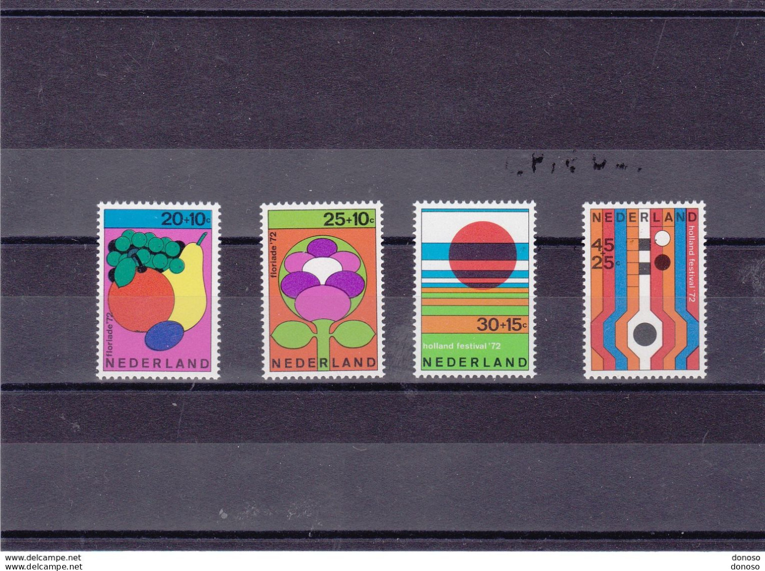 PAYS BAS 1972 FLORIADE Yvert 954-957, Michel 983-986 NEUF** MNH Cote 6 Euros - Nuovi