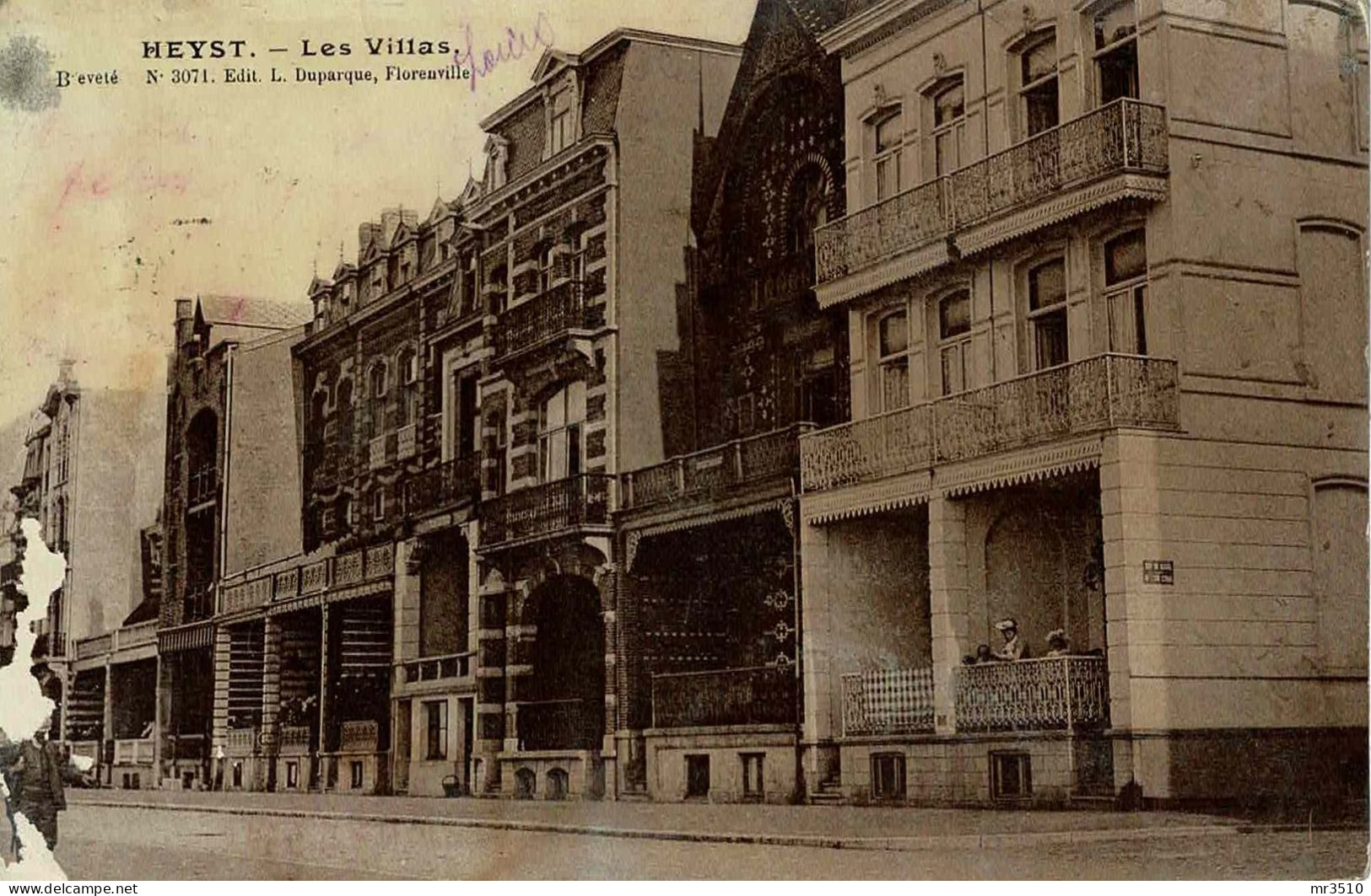 Heyst - Les Villas - 1904 - Heist