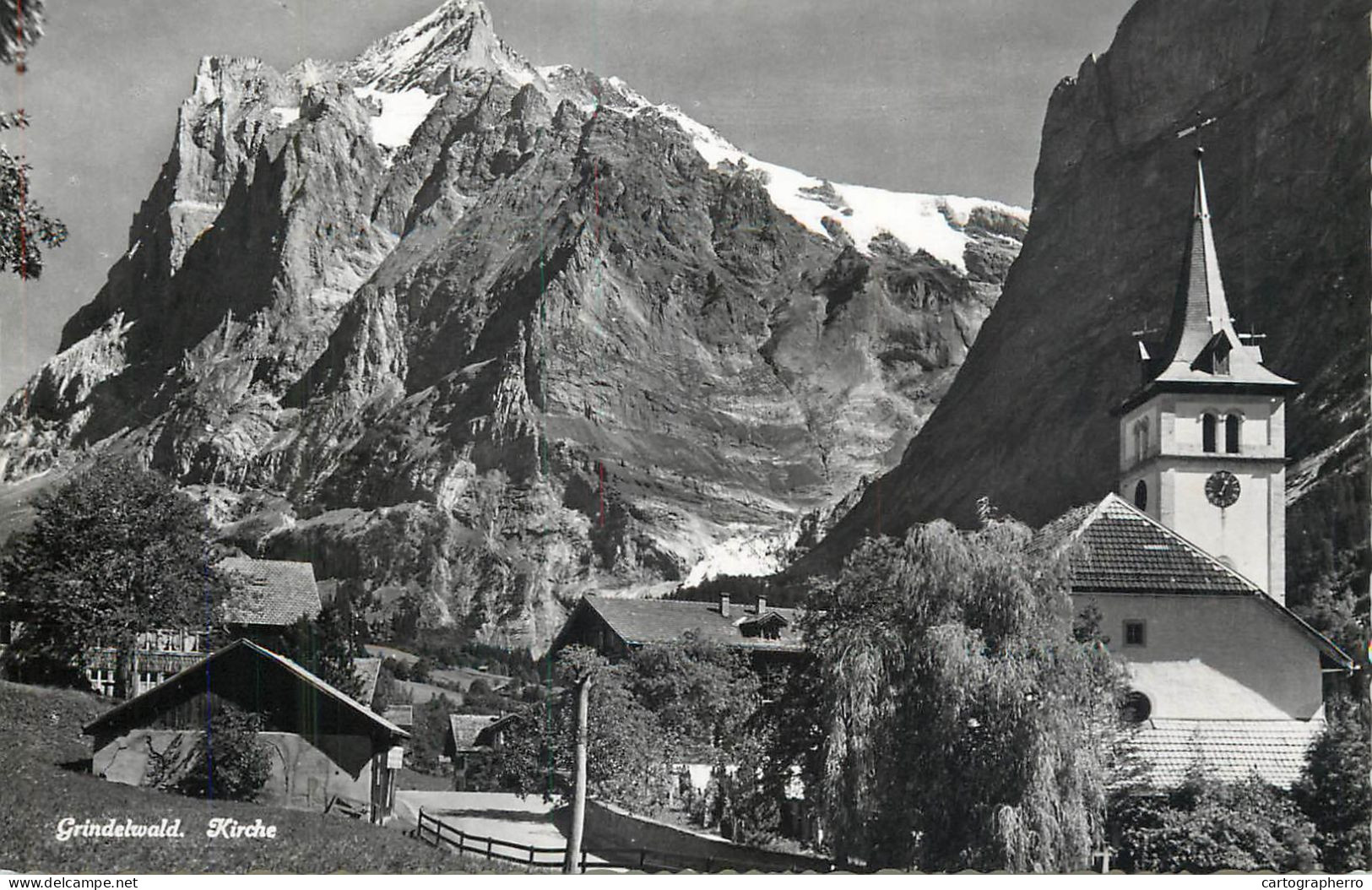 Switzerland Grindelwald Kirche - Autres & Non Classés