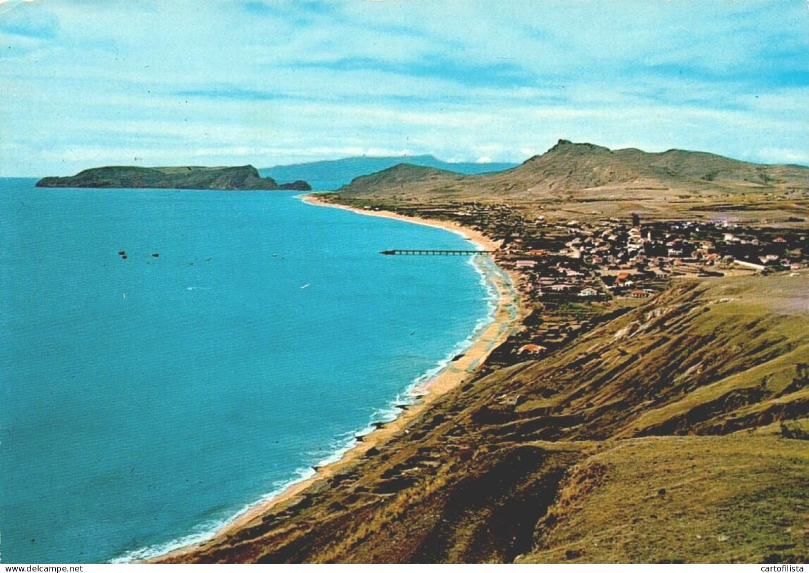 PORTO SANTO, Madeira - Vista Parcial Da Praia  (2 Scans) - Madeira