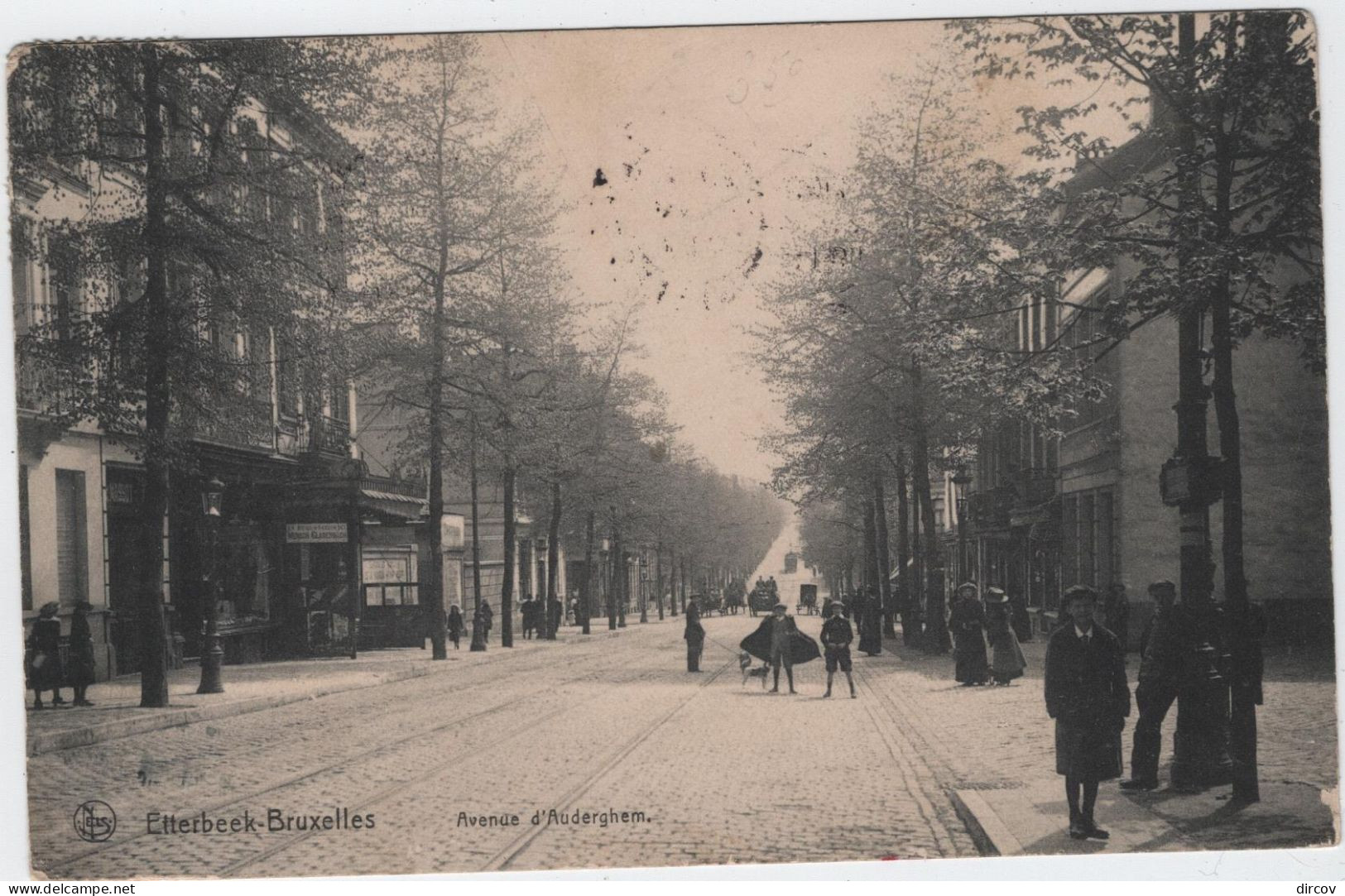 Etterbeek - Avenue D'Auderghem (Dumoulin) (gelopen Kaart Met Zegel) - Etterbeek