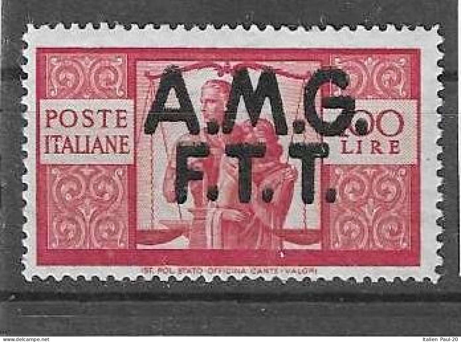 Italien - Triest A - Selt./postfrische Bessere FM Aus 1947 - Michel 17! - Mint/hinged