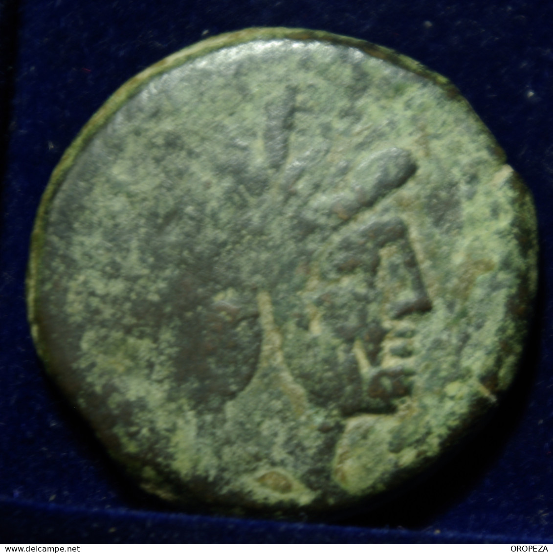102  -  BONITO  AS  DE  JANO - SERIE SIMBOLOS -   ARADO - MBC - Republiek (280 BC Tot 27 BC)