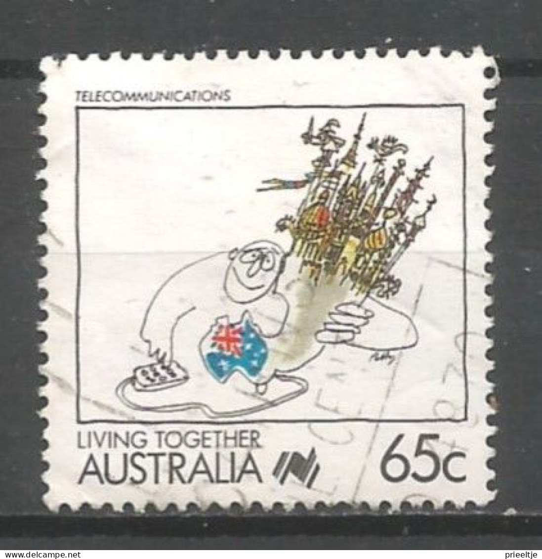 Australia 1988 Living Together Y.T. 1073 (0) - Oblitérés