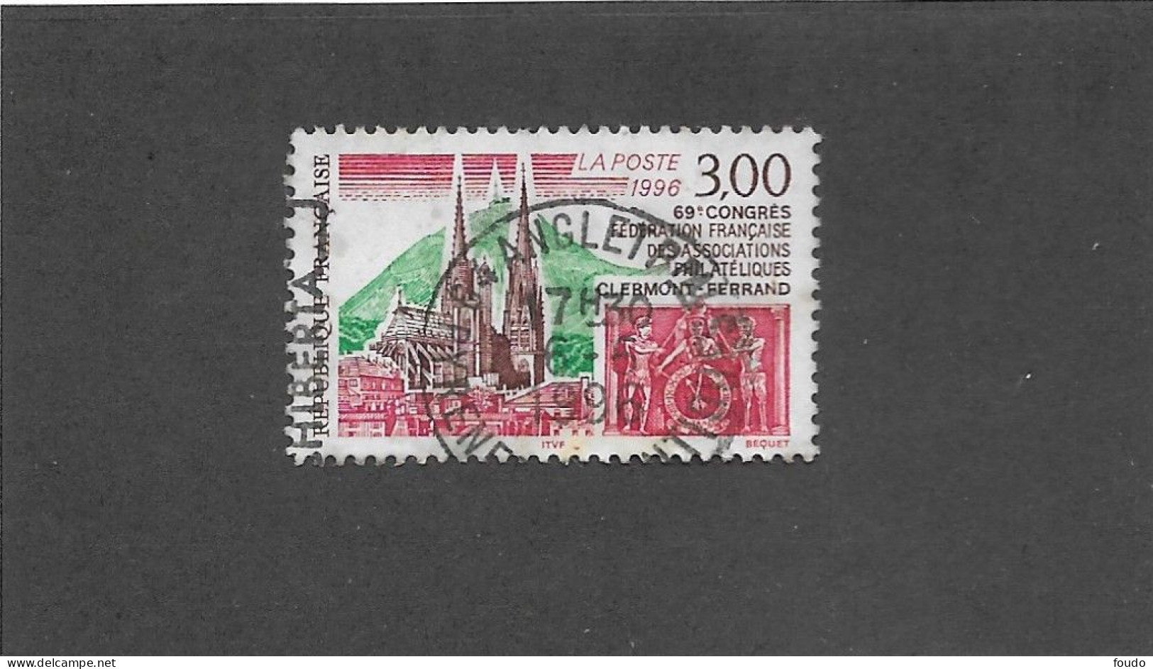 FRANCE 1996 -  N°YT 3004 - Usados