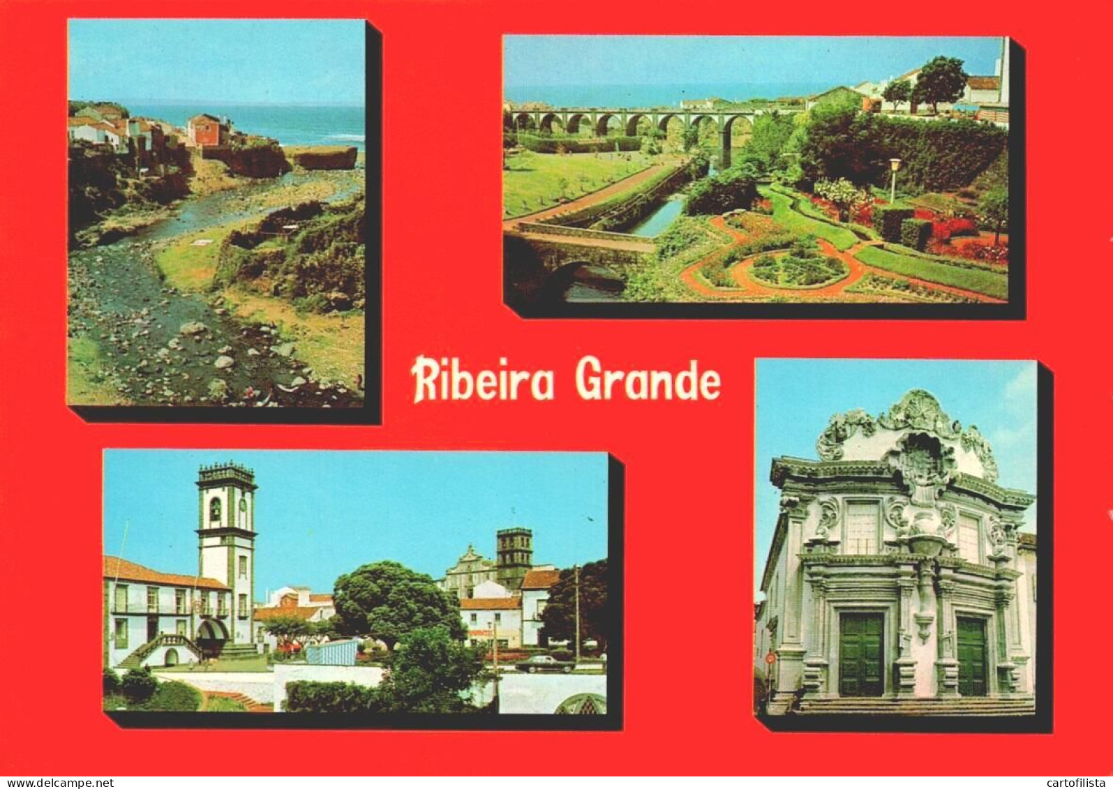 FAIAL, Açores - Ribeira Grande, Vários Aspetos  (2 Scans) - Açores