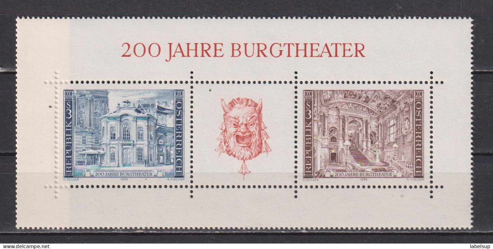 Bloc Neuf** D'Autriche De 1976 YT BF8 MNH - Unused Stamps