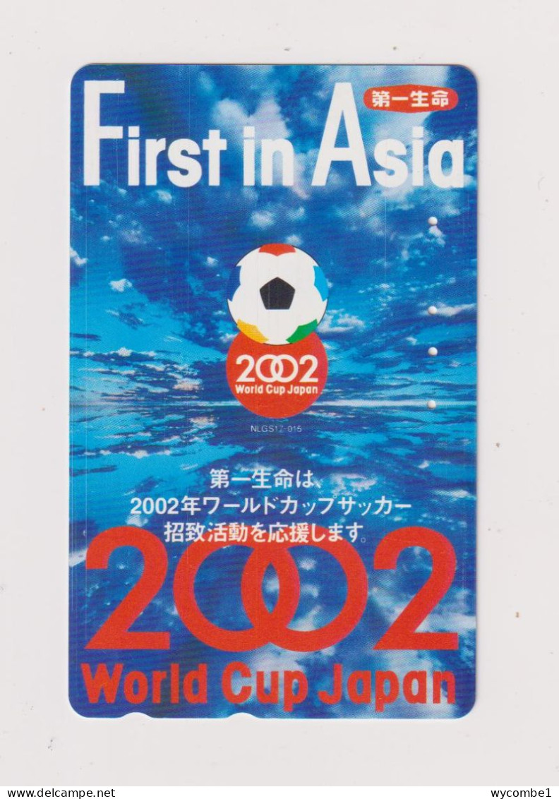JAPAN  - Football World Cup 2002 Magnetic Phonecard - Giappone