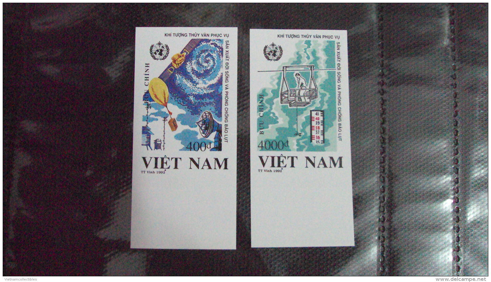 Vietnam Viet Nam MNH Imperf 1992 : International Decade Of Natural Disaters&acute; Reduction/ Meterology / Meteor (Ms638 - Vietnam