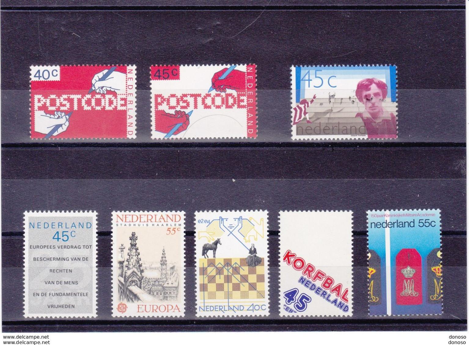 PAYS BAS 1978  Yvert 1084-1085 + 1090-1093 + 1097-1098 NEUF** MNH Cote 5,70 Euros - Unused Stamps