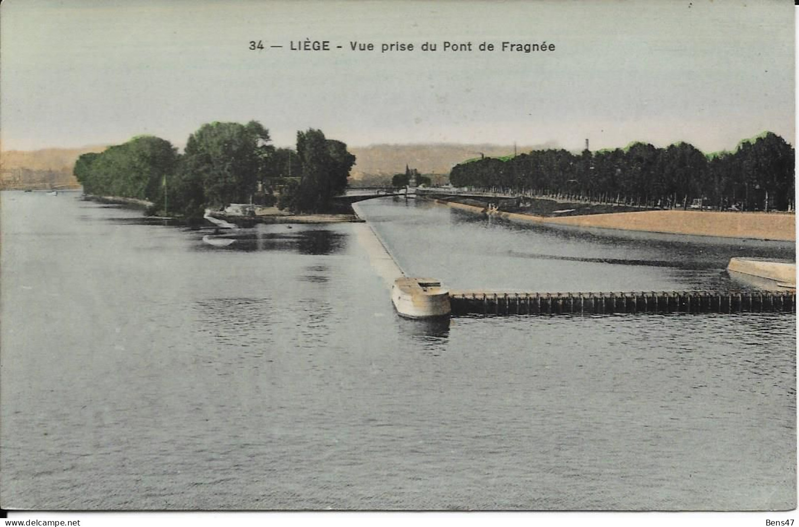Liège Vue Prise Du Pont  De Fragnée - Liege