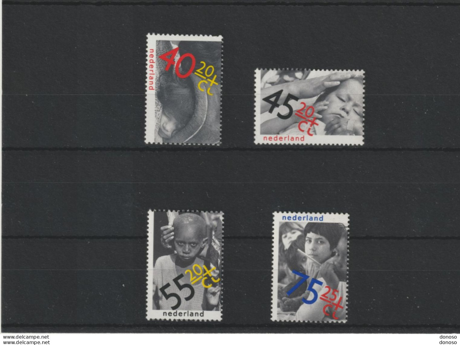 PAYS BAS 1979 Année Internationale De L'enfant  Yvert 1118-1121, Michel 1147-1150 NEUF** MNH Cote 3,75 Euros - Unused Stamps