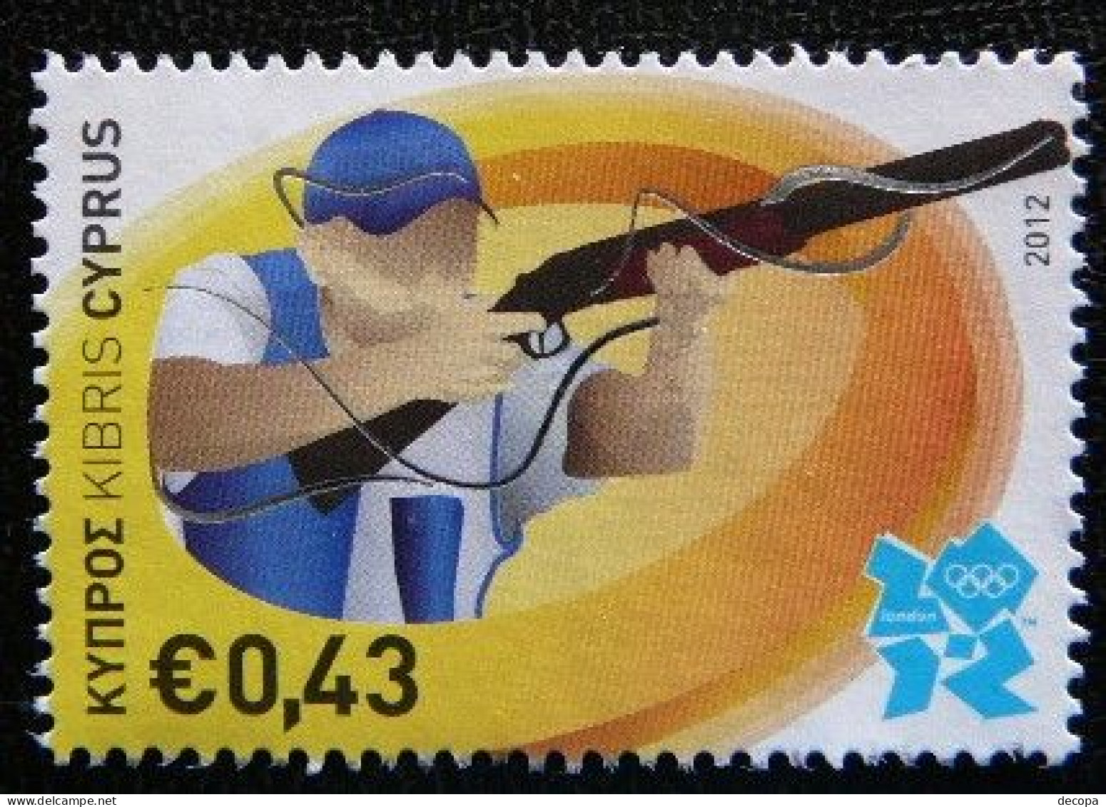 (dcos-466)   Cyprus - Chypre - 2012   Michel  BF 43    MH - Unused Stamps