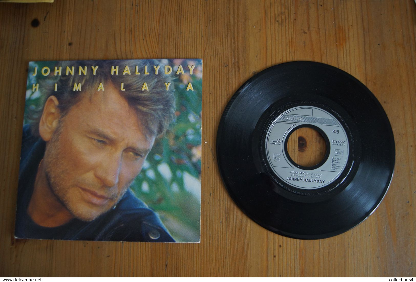 JOHNNY HALLYDAY HIMALAYA SP 1990 - Rock
