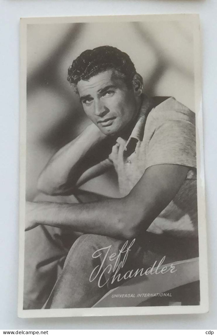 Carte Postale JEFF CHANDLER    CINEMA - Acteurs