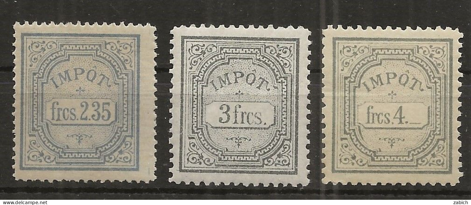 WAGONS LITS N° 39, 42, 45 Neufs (charnières) - Timbres