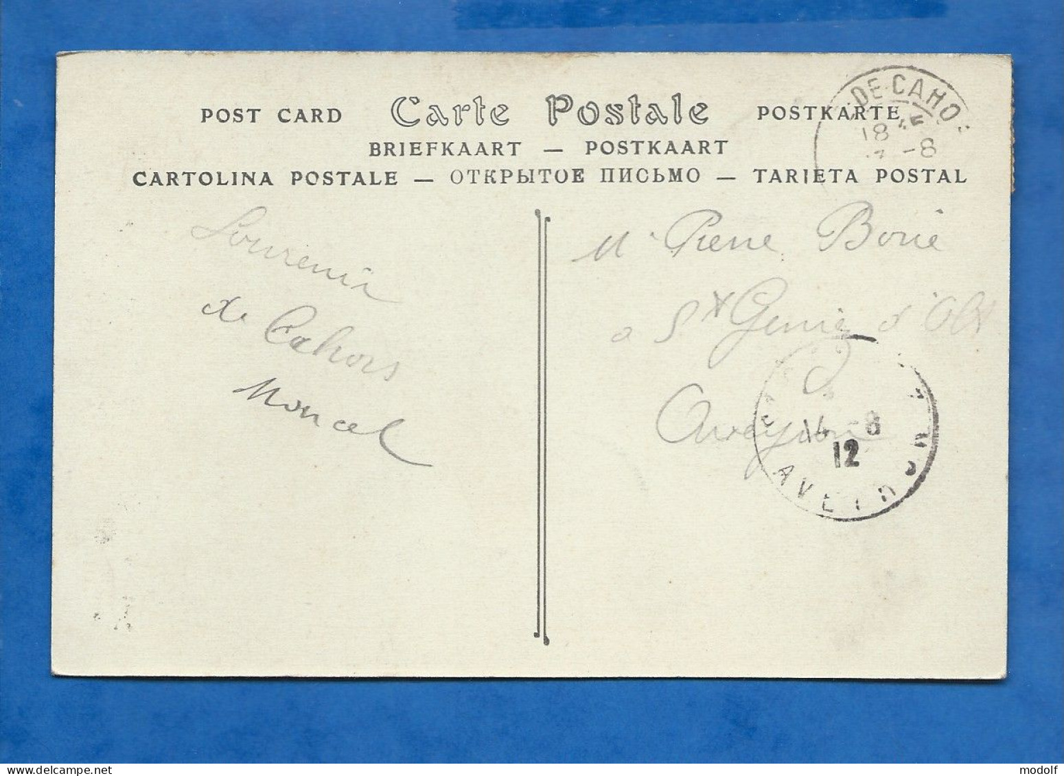 CPA - 46 - Cahors - Portail De La Cathédrale - Circulée En 1912 - Cahors
