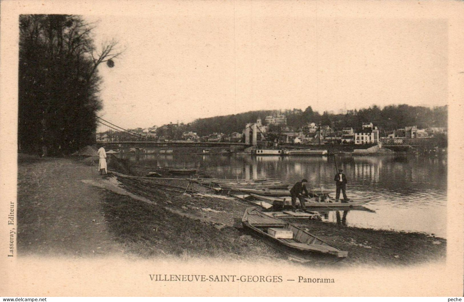 N°2786 W -cpa Villeneuve St Georges -panorama-² - Villeneuve Saint Georges