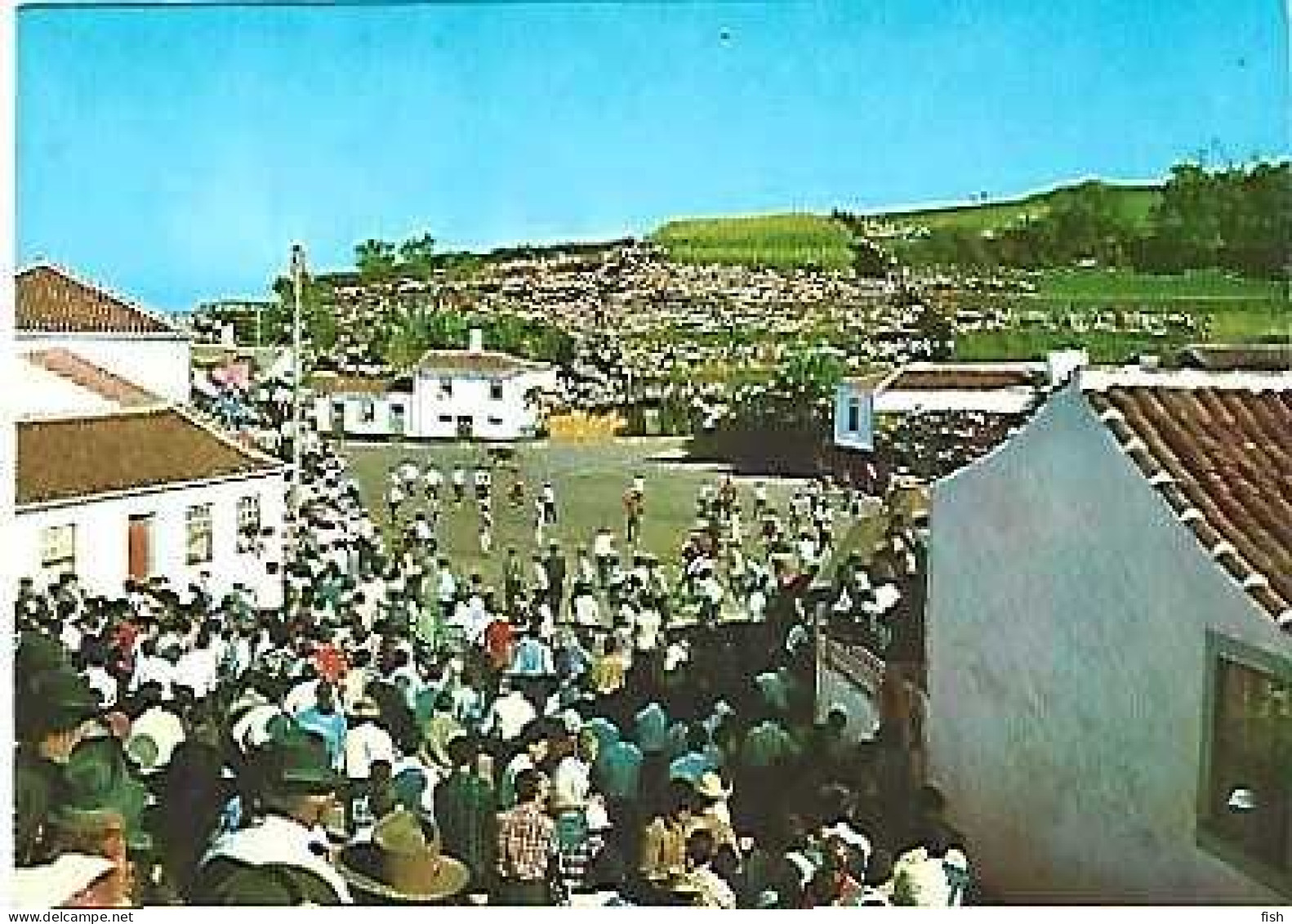 Portugal ** & Postal, Azores, Ilha Terceira, Rope Bullfight In S. Sebastião, Ed. Ormonde (20) - Costumes